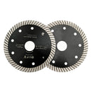SHDIATOOL Turbo Diamond Saw Blade 4"-10"Ceramic Tile Granite Marble - SHDIATOOL