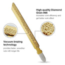 4 In. Diamond Jig Saw Blades for Tile Ceramic BGranite Marble with T-Shank 46 Grit - SHDIATOOL