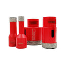 4pcs/set Dry Diamond Drill Bits for Porcelain Tile Stoneware Granite M14 Thread - SHDIATOOL