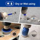 SHDIATOOL 13PCS 6-100MM Diamond Triangle Shank Drill Core Bits 2inch Beveling Chamfer Bit
10MM Milling Bit 6MM Carbide Bit Ceramic Tile Porcelain Tile Ceramic Granite Marble