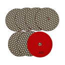 SHDIATOOL 5Inch Dry Diamond polishing Pad Grit50 for Granite Marble - SHDIATOOL