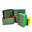 Diamond Hand Polishing Pad 90X55MM for Granite Marble Glass Concrete - SHDIATOOL