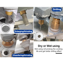 Diamond Core Drill Bits 1set/9pcs Marble Ceramic Granite Hole Saw M14 Thread - SHDIATOOL