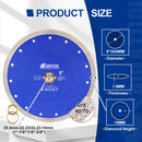 4"-14" X Mesh Turbo Diamond Blade Cutting for Tile Ceramic Porcelain Marble - SHDIATOOL