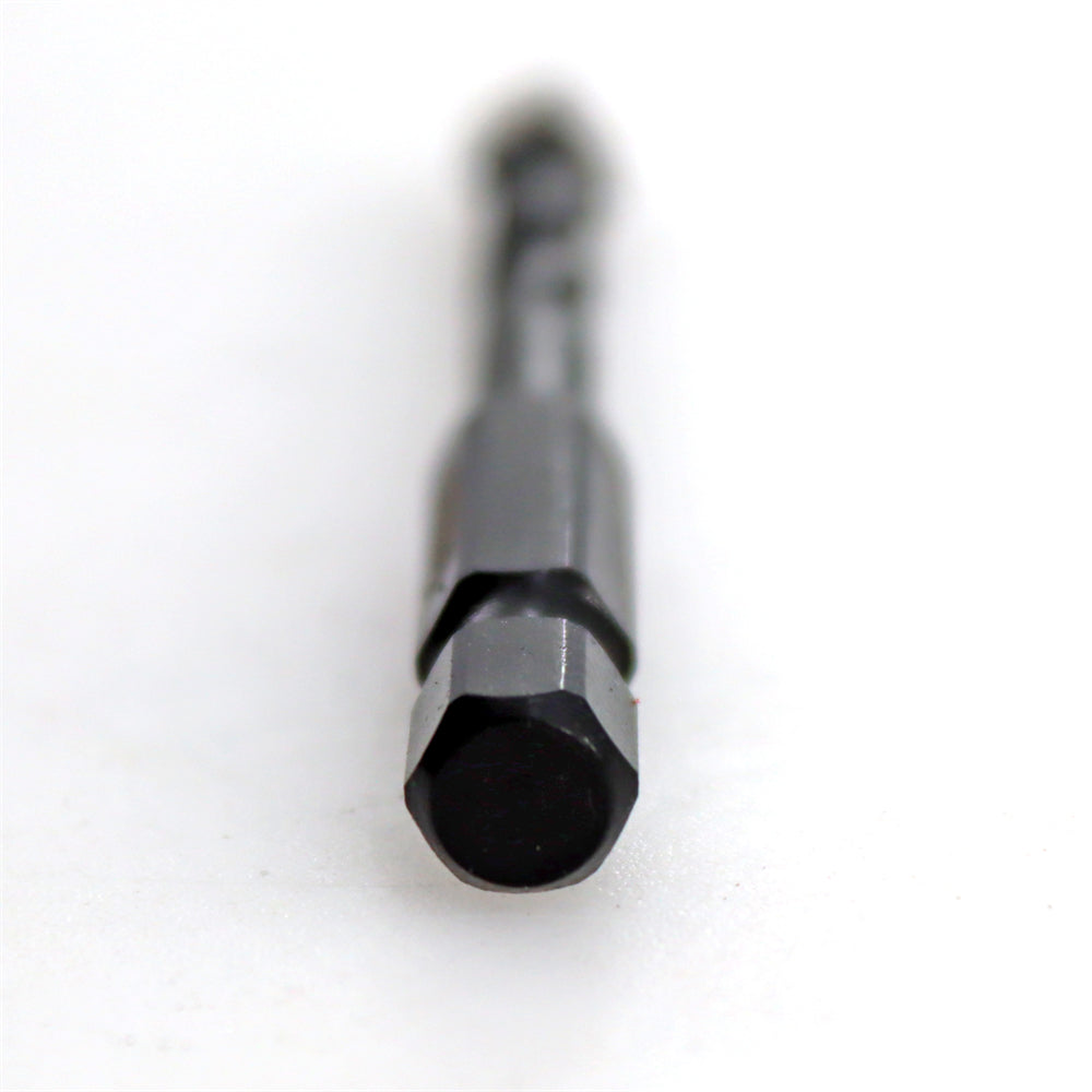 SHDIATOOL Dry Drilling Bits Quick-fit Shank + 6mm Carbide Triangular Drill Bit for Porcelain Tile Ceramic Granite Marble Stone Masonry - SHDIATOOL