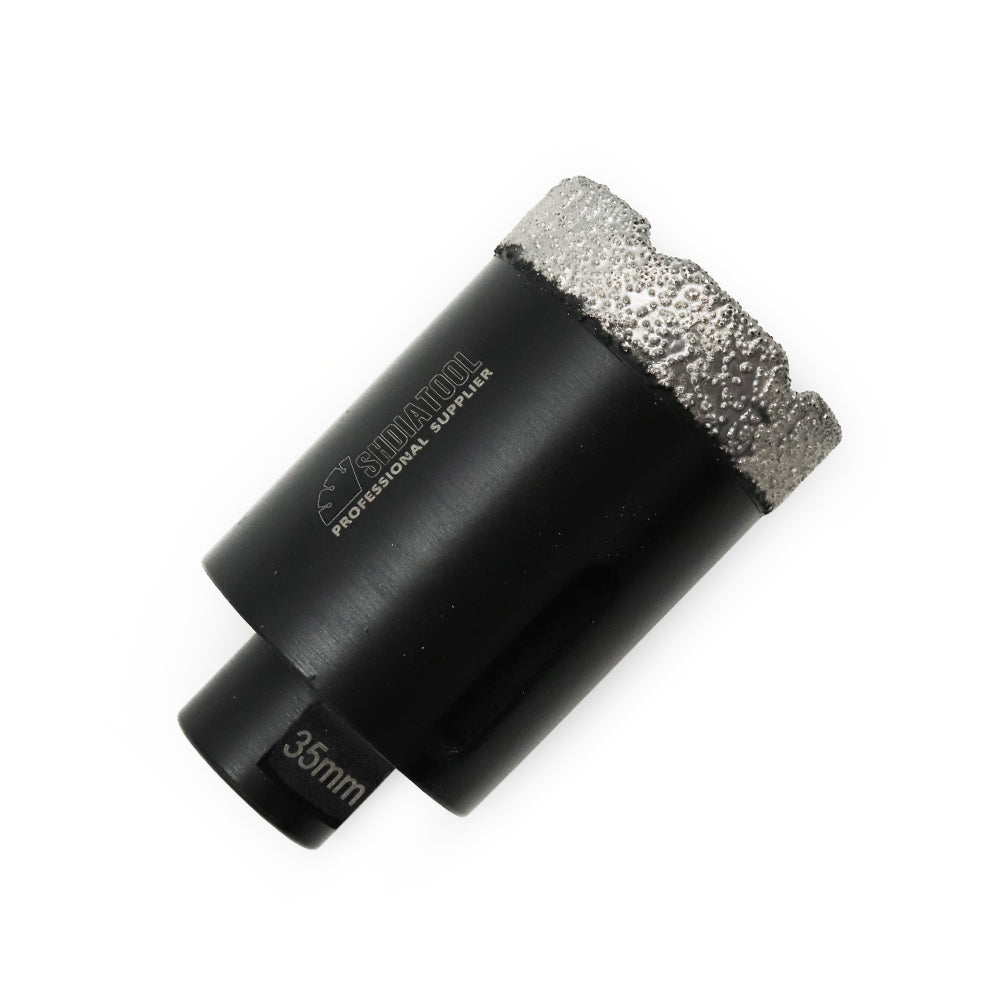 SHDIATOOL Dry Diamond Drill Bit M10 Thread for Porcelain Tile Wall Tile Stonewares Granitefrom 6mm to 50mm - SHDIATOOL