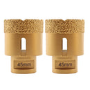 SHDIATOOL 20-160mm Dry Diamond Drilling Core Bits for Ceramic Marble M14 Thread - SHDIATOOL