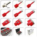 SHDIATOOL Red Diamond Drill Core Bits Kit for Tile Porcelain Granite M14 Thread - SHDIATOOL