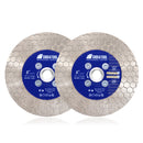 Saw Blade Hexgonal Double Sided Ceramic Marble Cutting Grinding Disc M14 or 5/8-11