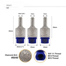 Diamond Milling Finger Bits for Enlarge Hole Special-shaped in Marble Masonry 10mmx25mm - SHDIATOOL
