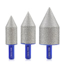 Diamond Chamfering Milling Finger Bit for Ceramic Porcelain Granite Hexagonal Shank