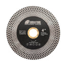 X Mesh Turbo Blade Tile Ceramic Marble Double Sided Diamond Cutting Grinding Disc