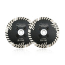 Turbo Blade with Slant Protection Teeth Cutting Granite Marble Concrete 4" 4.5" 5" 7" 9" - SHDIATOOL