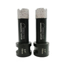 SHDIATOOL 2pcs Diamond Core Bit 5/8-11 thread Drilling for Porcelain Ceramic Tile Marble - SHDIATOOL