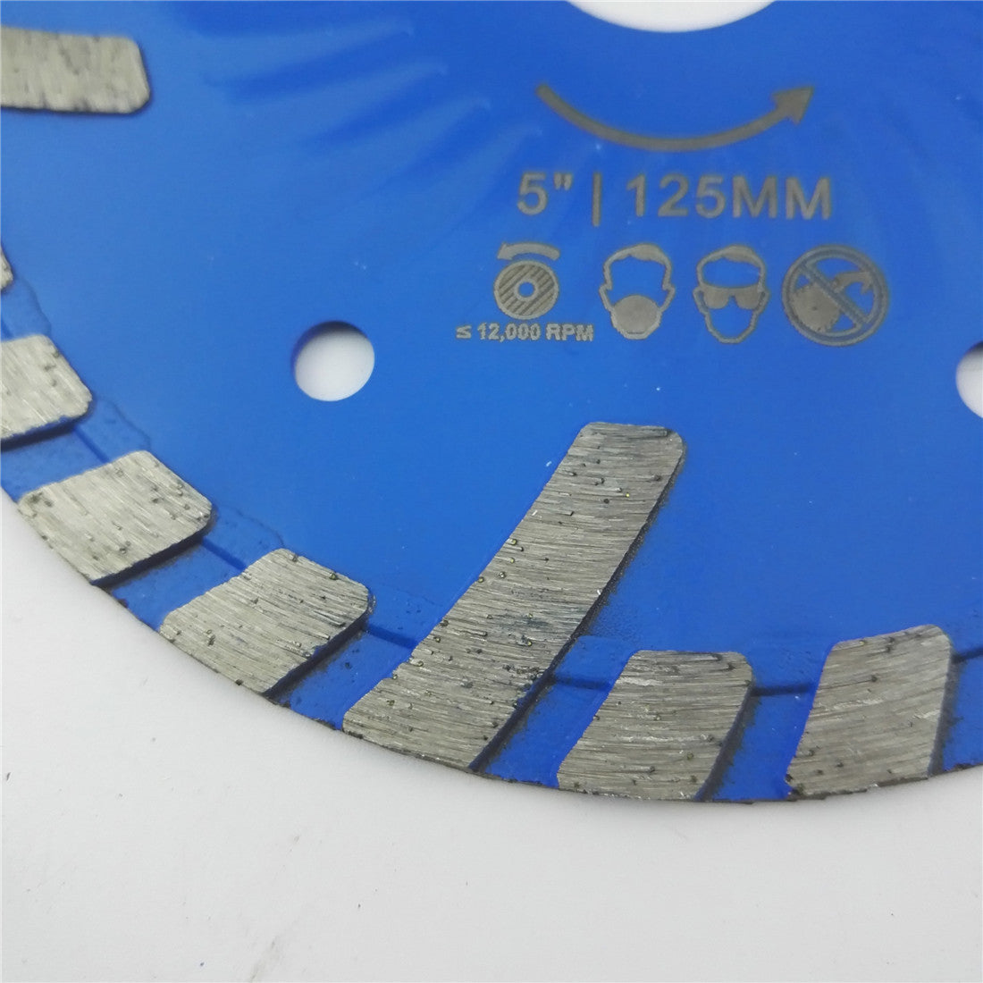 Diamond Blades for Stone Concrete Cutting with Slant Protection Teeth 3 sizes available - SHDIATOOL