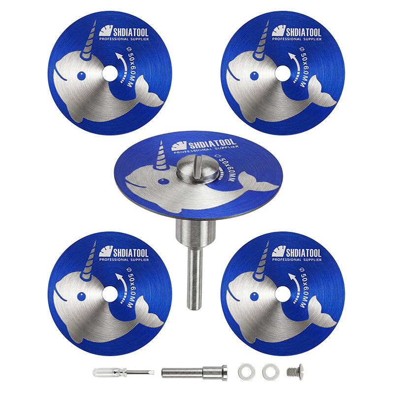 SHDATOOL Dia 50mm Mini Disc Diamond Tile Cutter Sintered Continuous-Tooth Saw Blade For Cleaning Ceramic Tile Grout Softer Tiles
