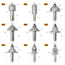Diamond Router Bits with 1/2" Shank for Granite Marble 31 sizes 2pcs - SHDIATOOL