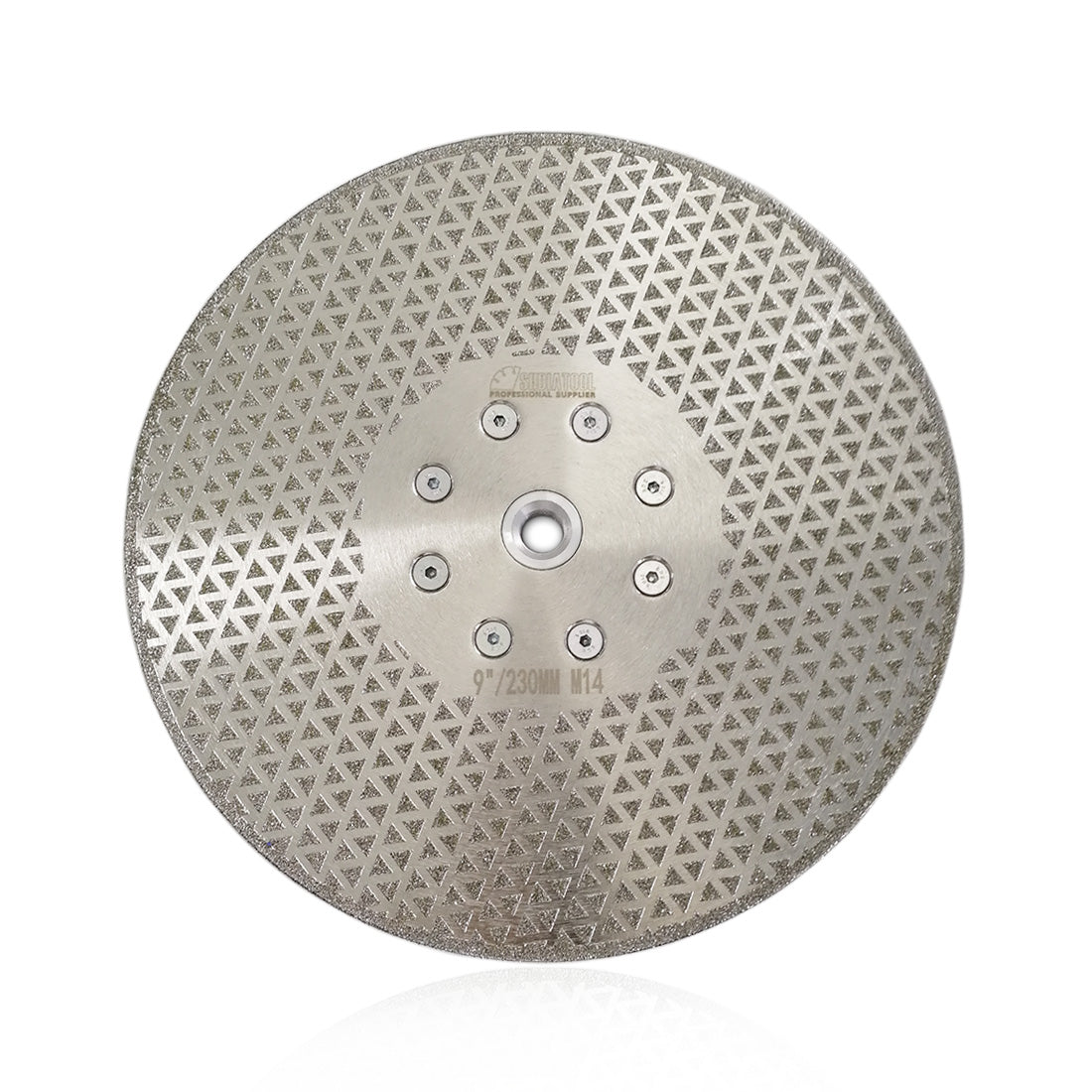 Electroplated Cutting and Grinding Disc Single/Double side Coated M14 or 5/8-11 Flange - SHDIATOOL
