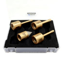 SHDIATOOL Diamond Drill Bits 1set/4pcs Porcelain Tile Marble Ceramic M14 Thread - SHDIATOOL