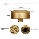 SHDIATOOL 115mm Diamond Drilling Core Bits for Ceramic Marble M14 Thread