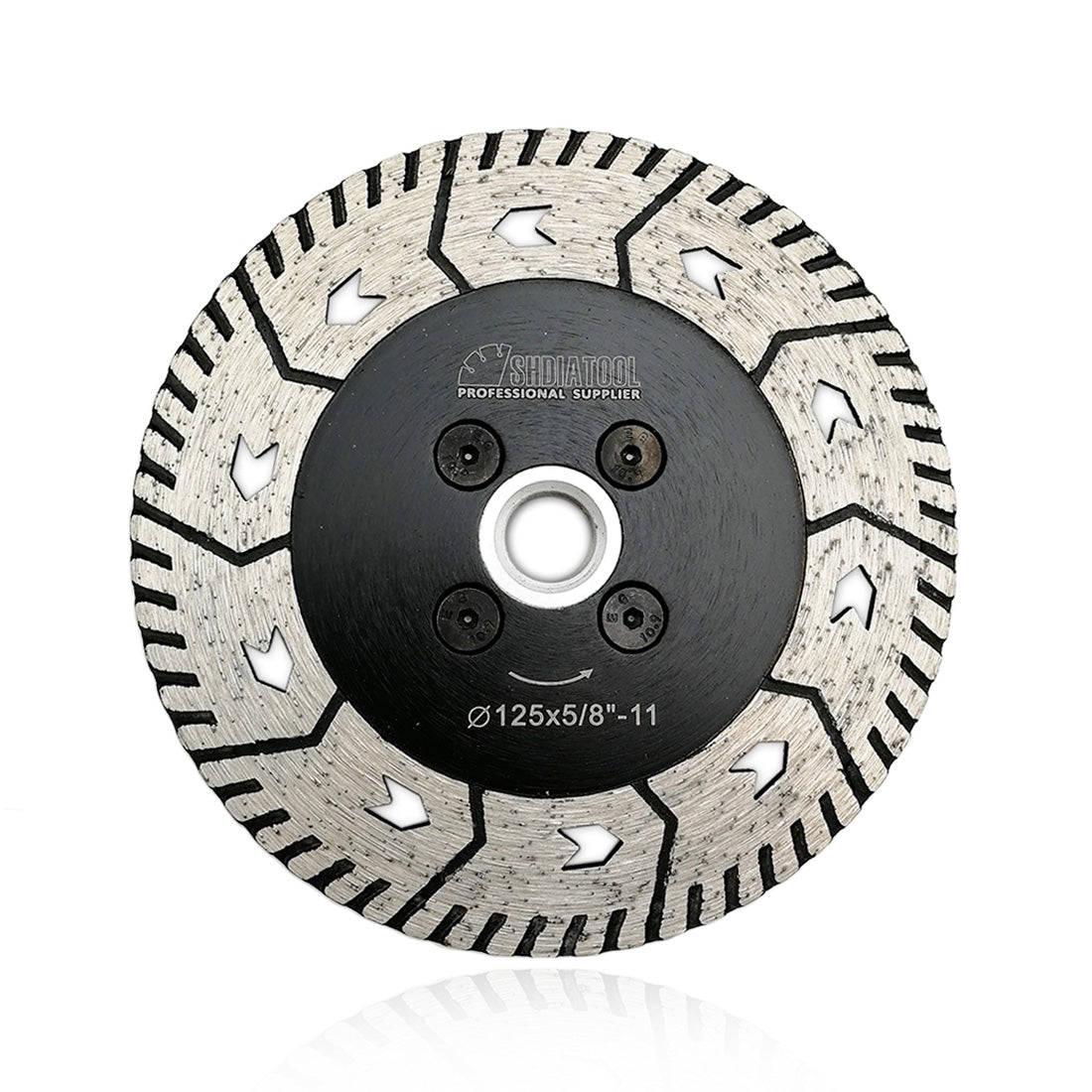 SHDIATOOL Turbo Saw Blade 3" 4.5" 5" 7" 9"Cutting Grinding Marble Concrete - SHDIATOOL