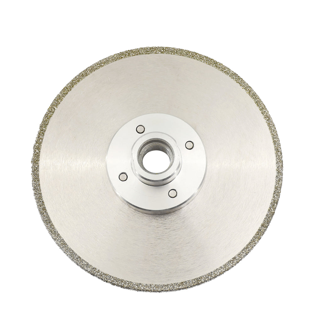 Electroplated Saw Blade Granite Marble Single Side Coated with M14 or 5/8-11 Flange