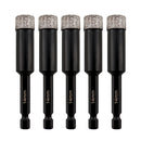 Diamond Drilling Bit 5pcs Ceramic Granite Marble Core Bit Quick-fit Shank