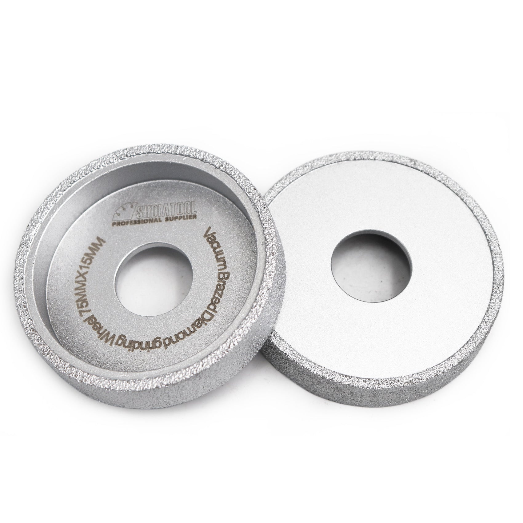 SHDIATOOL 5"/125mm Diamond Flat Wheel Beveling Wheel Marble Concrete Stone - SHDIATOOL