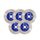 Saw Blade Hexgonal Double Sided Ceramic Marble Cutting Grinding Disc M14 or 5/8-11