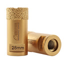SHDIATOOL 28mm Diamond Drilling Core Bits for Ceramic Marble M14 Thread