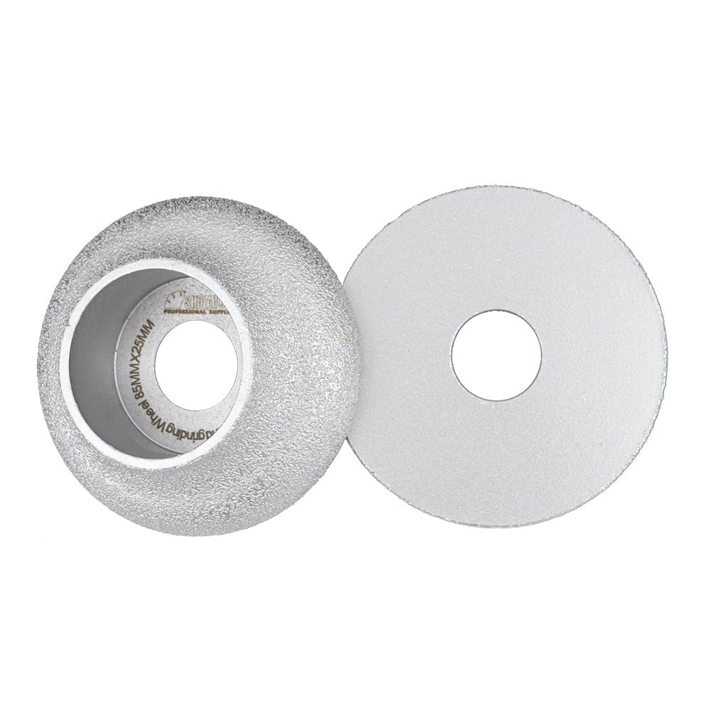 Diamond Profile Wheel Grinding Disc 85mm Milling Chamfer Edge Marble Granite
