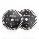 SHDIATOOL Turbo Diamond Saw Blade 2pcs 3"Granite Concrete - SHDIATOOL