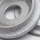 3"/75mm Vacuum Brazed Diamond Grinding Wheel Demi-bullnose Edge Profile 1pc - SHDIATOOL