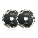 Turbo Blade with Slant Protection Teeth Cutting Granite Marble Concrete 4" 4.5" 5" 7" 9" - SHDIATOOL