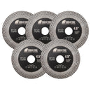 X Mesh Turbo Blade Tile Ceramic Marble Double Sided Diamond Cutting Grinding Disc