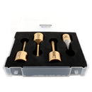SHDIATOOL Diamond Drill Bits 1set/4pcs Porcelain Tile Marble Ceramic M14 Thread - SHDIATOOL