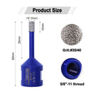 SHDIATOOL Diamond Core Drill Bit 1pc 6mm Porcelain Marble Brick