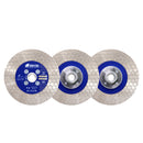 Saw Blade Hexgonal Double Sided Ceramic Marble Cutting Grinding Disc M14 or 5/8-11