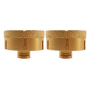 SHDIATOOL 20-160mm Dry Diamond Drilling Core Bits for Ceramic Marble M14 Thread - SHDIATOOL