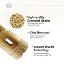 SHDIATOOL Diamond Drill Bits 3pcs/set Granite Marble Ceramic Hole Saw M14 Thread