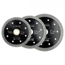 Mesh Turbo Saw Blade 2/5pcs 4"/4.5"/5" Cutting for Granite Ceramic SHDIATOOL