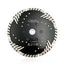 Turbo Blade with Slant Protection Teeth Cutting Granite Marble Concrete 4" 4.5" 5" 7" 9" - SHDIATOOL
