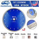 SHDIATOOL Diamond Saw Blade Cutting Porcelain Tile Ceramic Granite Marble 4 "4.5" 5" 10" - SHDIATOOL