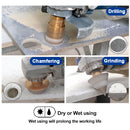 SHDIATOOL Diamond Core Drill Bits 1set/8pcsMarble Ceramic Tile Hole Saw M14 Thread - SHDIATOOL