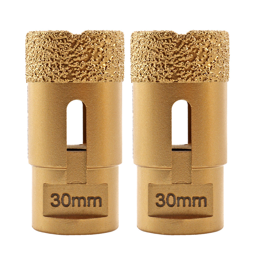 SHDIATOOL 20-160mm Dry Diamond Drilling Core Bits for Ceramic Marble M14 Thread - SHDIATOOL