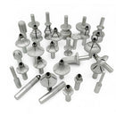 Diamond Router Bits with 1/2" Shank for Granite Marble 31 sizes 2pcs - SHDIATOOL