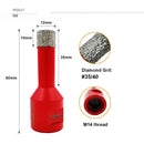 Diamond Core Bit 5pcs 6-16mm Porcelain Tile Marble Granite Drilling Bit M14 Thread