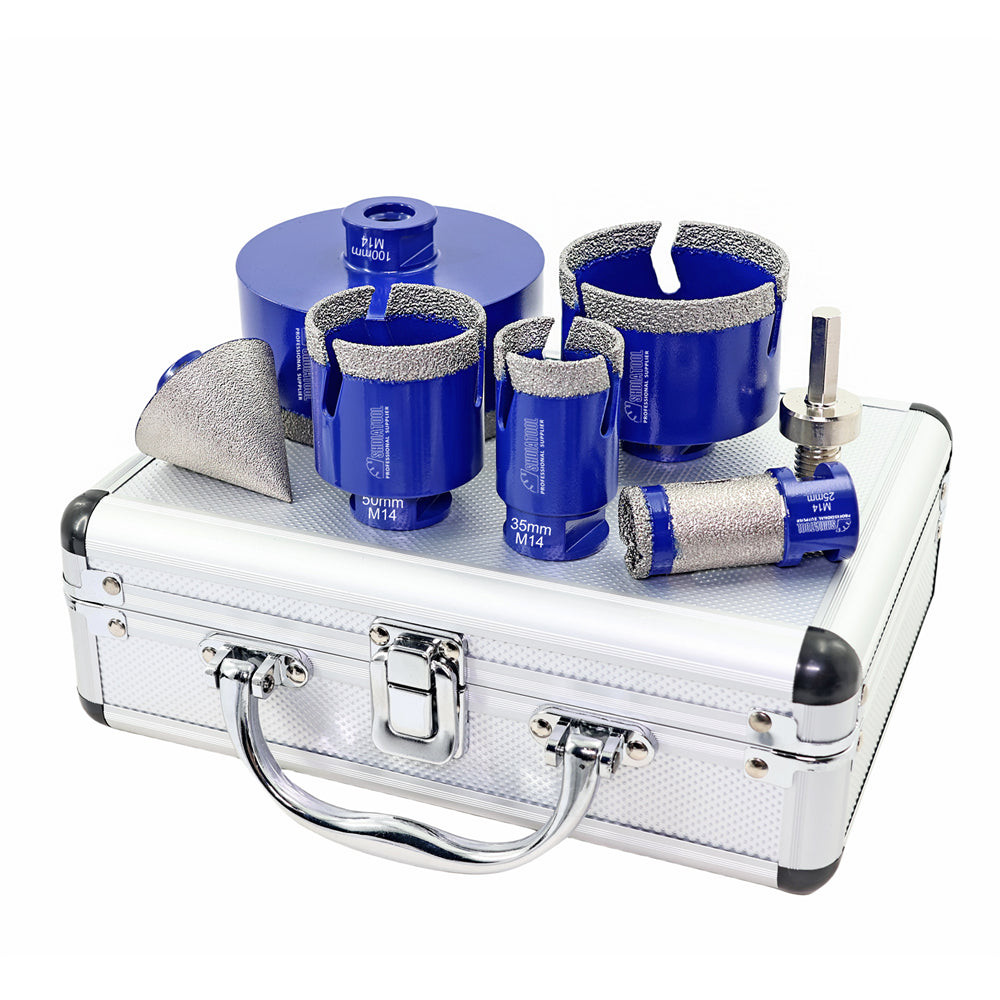 5mm - 130mm Diamond Hole Saw Drill Core Bits Tile Ceramic - Foto 11