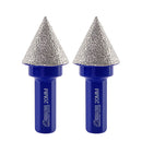 Diamond Beveling Chamfer Bits for Enlarge Shape Bevel in Porcelain Ceramic Marble Granite - SHDIATOOL