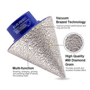 Diamond Chamfer Milling Bit Ceramic Granite Marble Porcelain M14 or 5/8-11 Thread